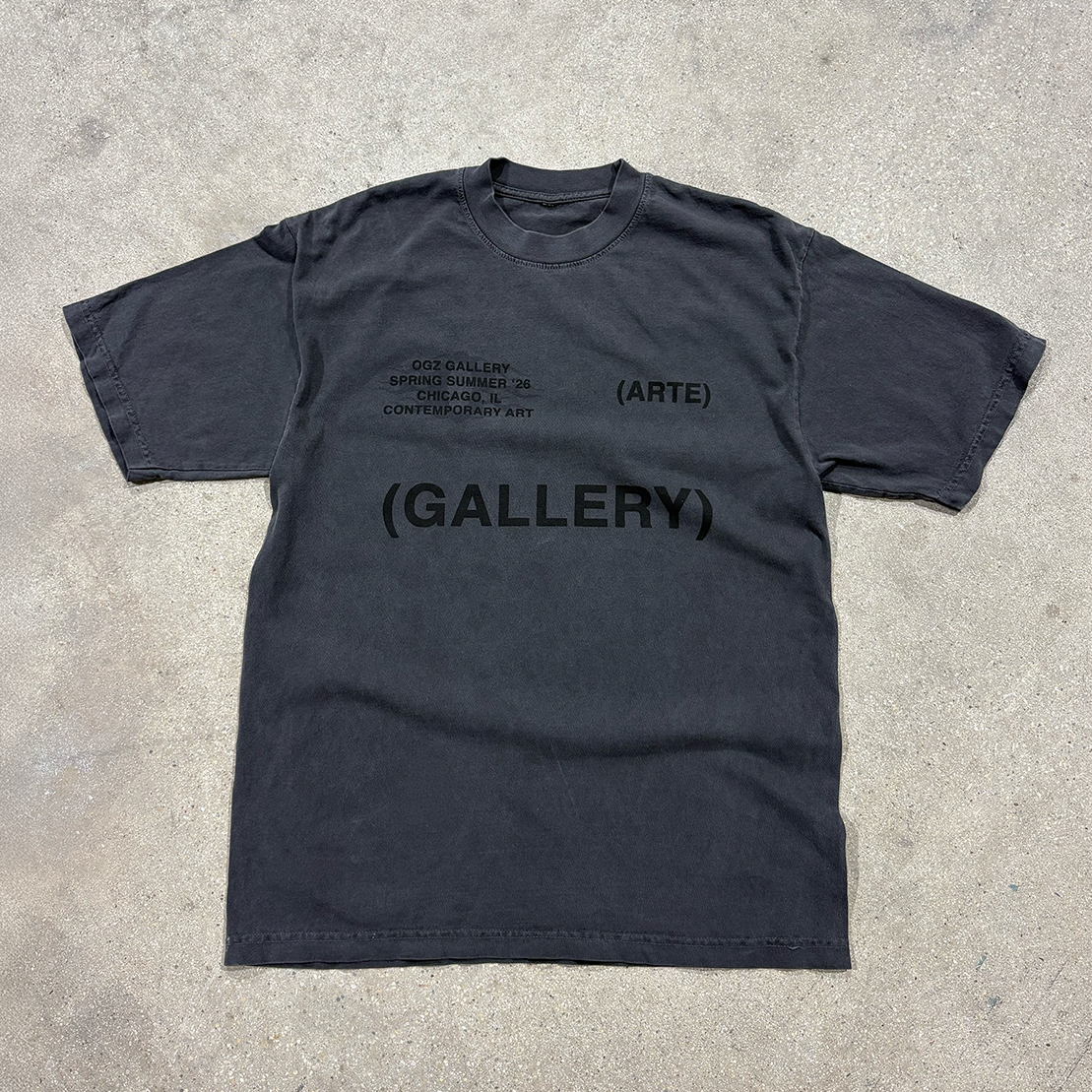 OGZ (GALLERY) TEE SHIRT "ONYX"