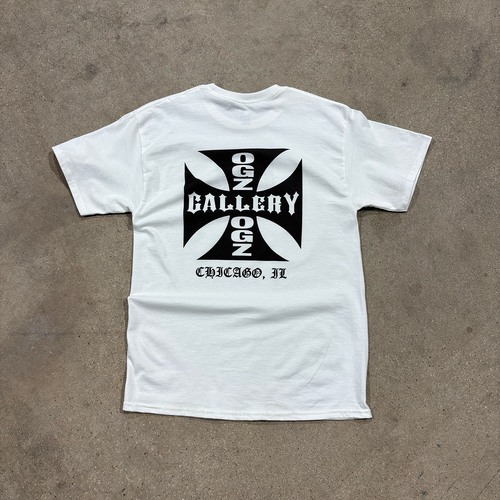 OGZ TEE SHIRT "WHITE CROSS"