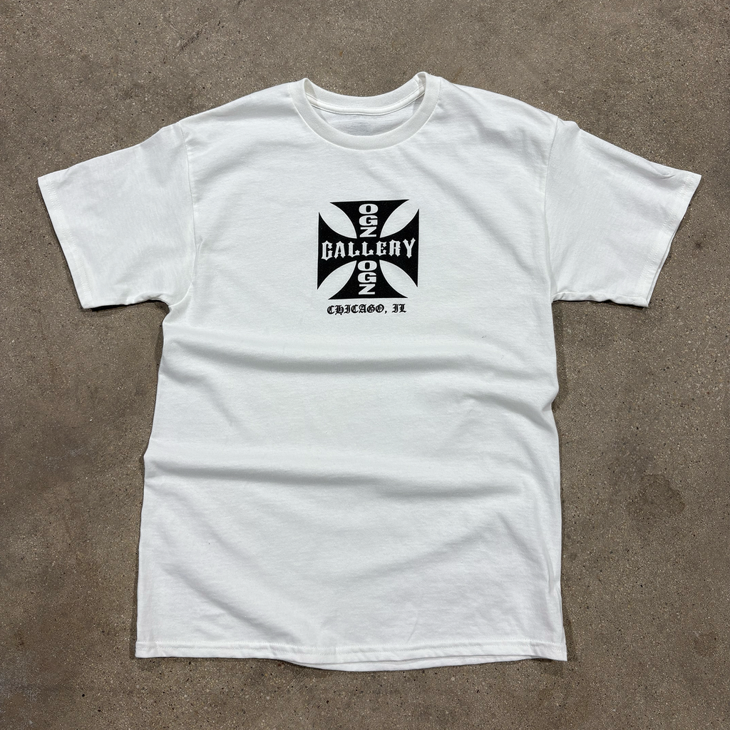 OGZ TEE SHIRT "WHITE CROSS"